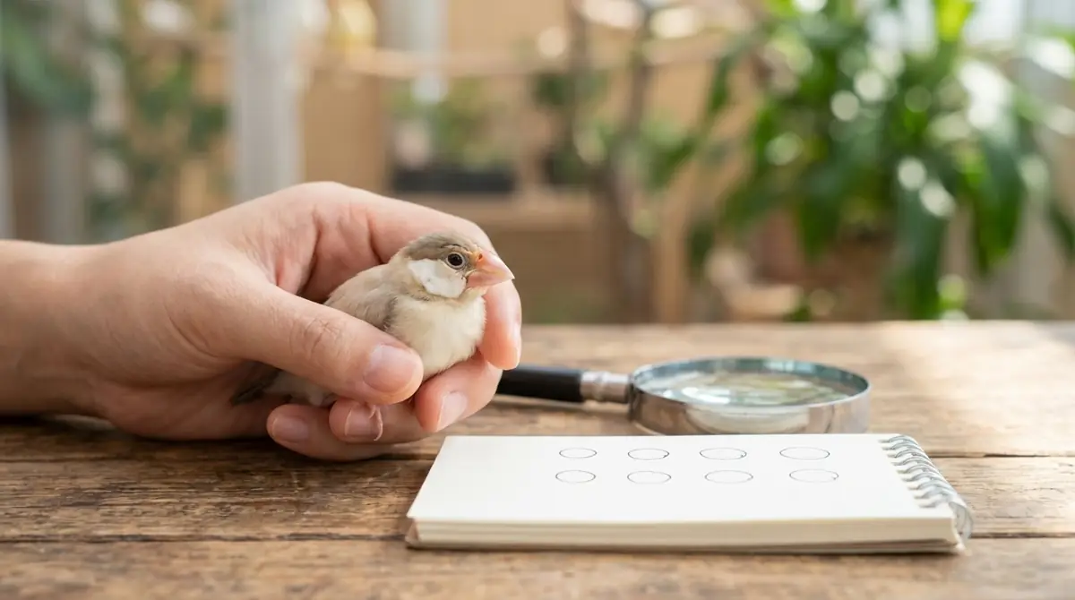 健康な文鳥の雛を見分ける7つのチェックポイント
