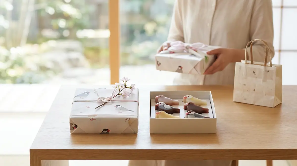文鳥羊羹をギフトで贈るときのポイント