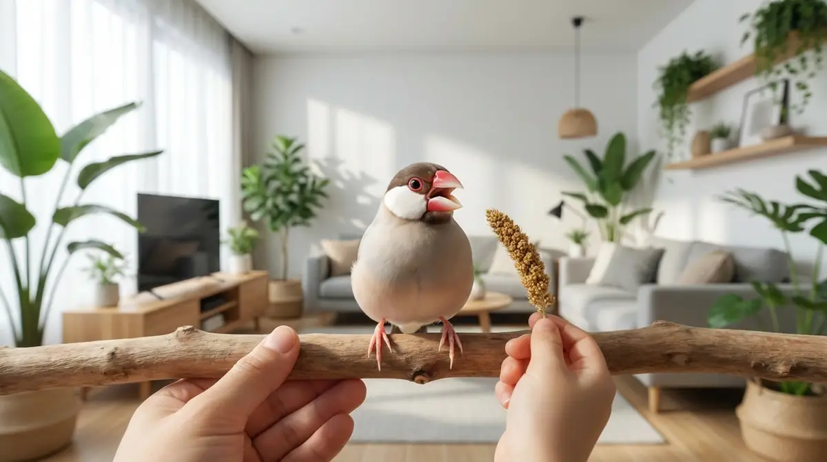 文鳥がギチギチ鳴いた時の正しい対処法