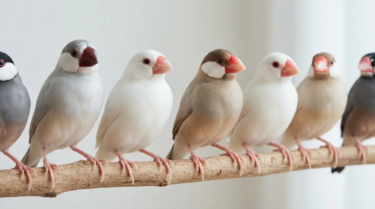 健康な文鳥のくちばしは何色？品種別の正常な色一覧