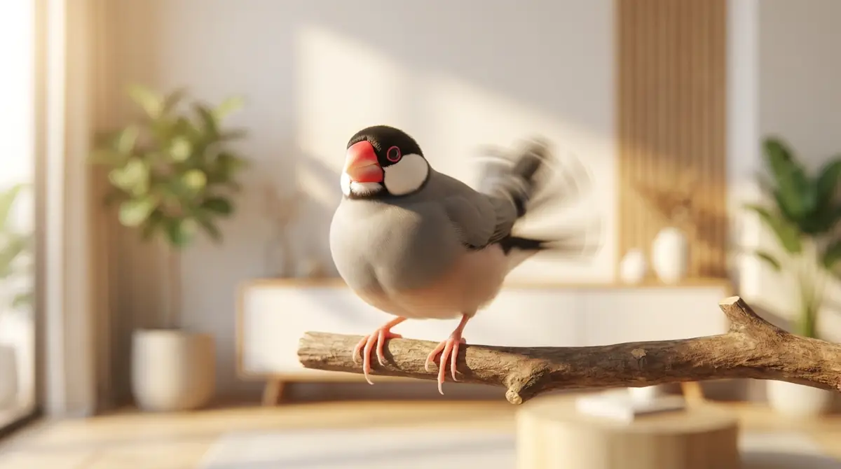 文鳥が尻尾を振るのは「嬉しい・興奮」のサイン【結論】