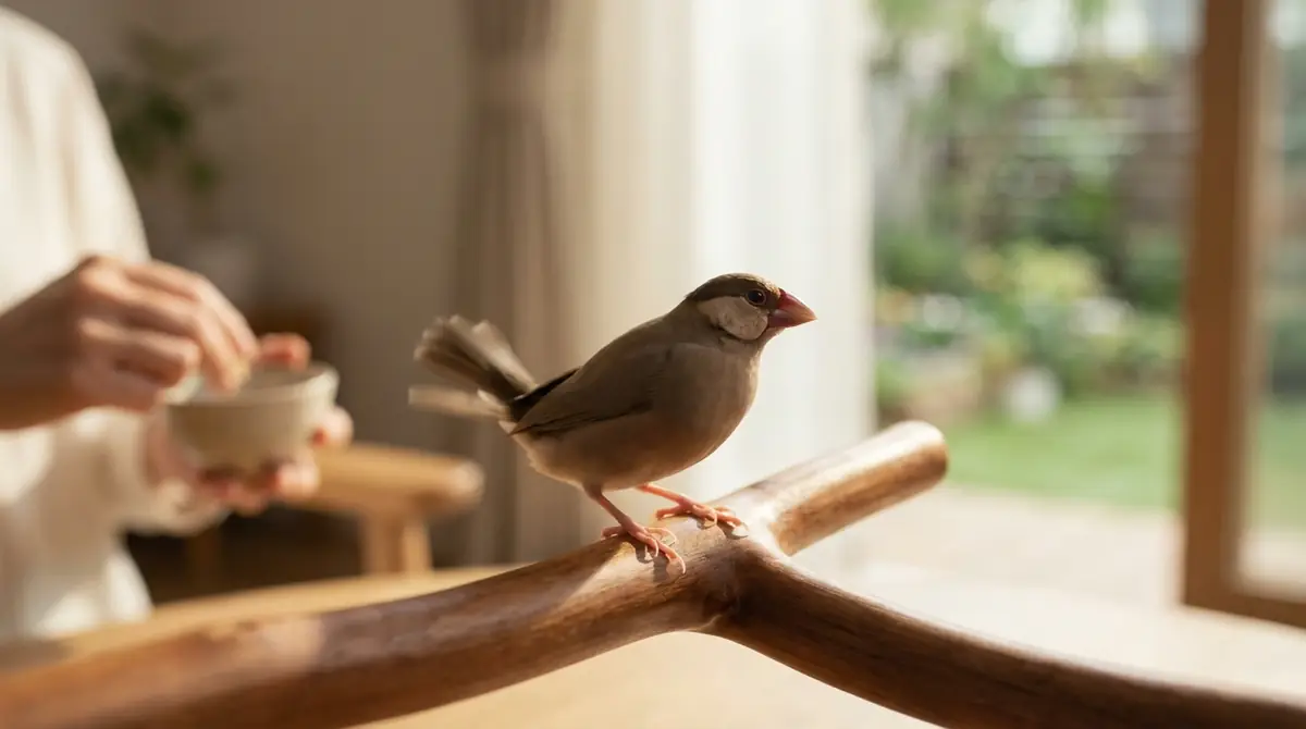 文鳥が尻尾を振っている時の正しい対応【状況別】