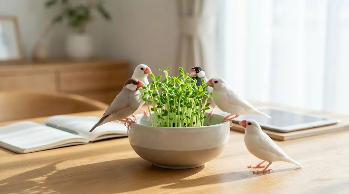 文鳥と豆苗に関するよくある質問