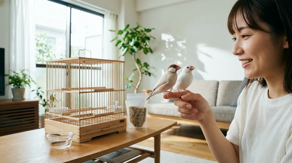 文鳥は初心者でも飼える？飼育難易度と魅力を解説
