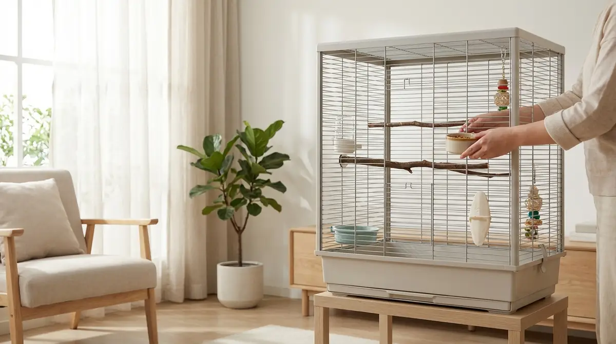 文鳥をお迎えする前の飼育環境づくり