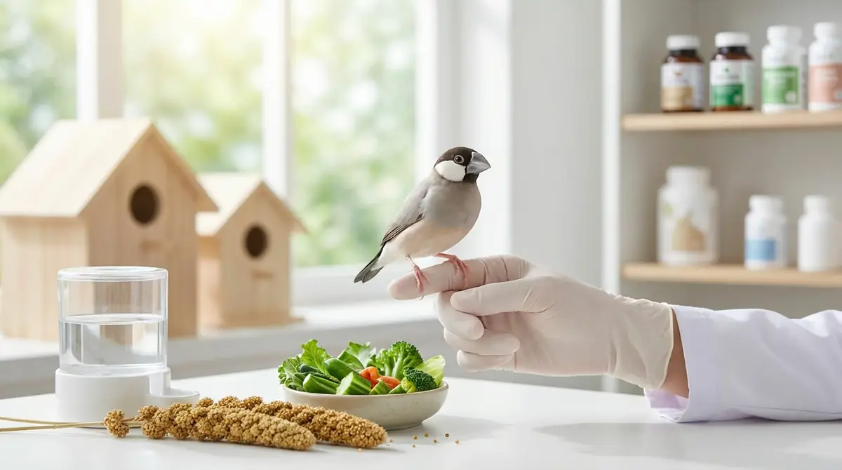 文鳥の健康管理と病気予防