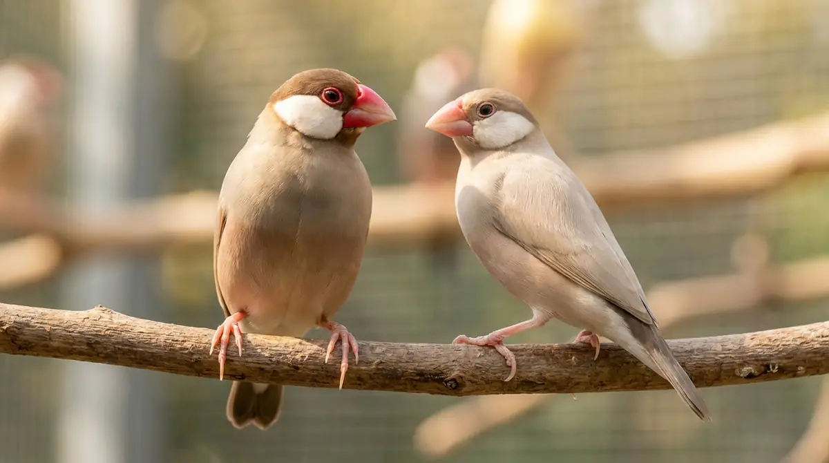 【外見編】くちばし・体格・アイリングで文鳥の性別を見分ける