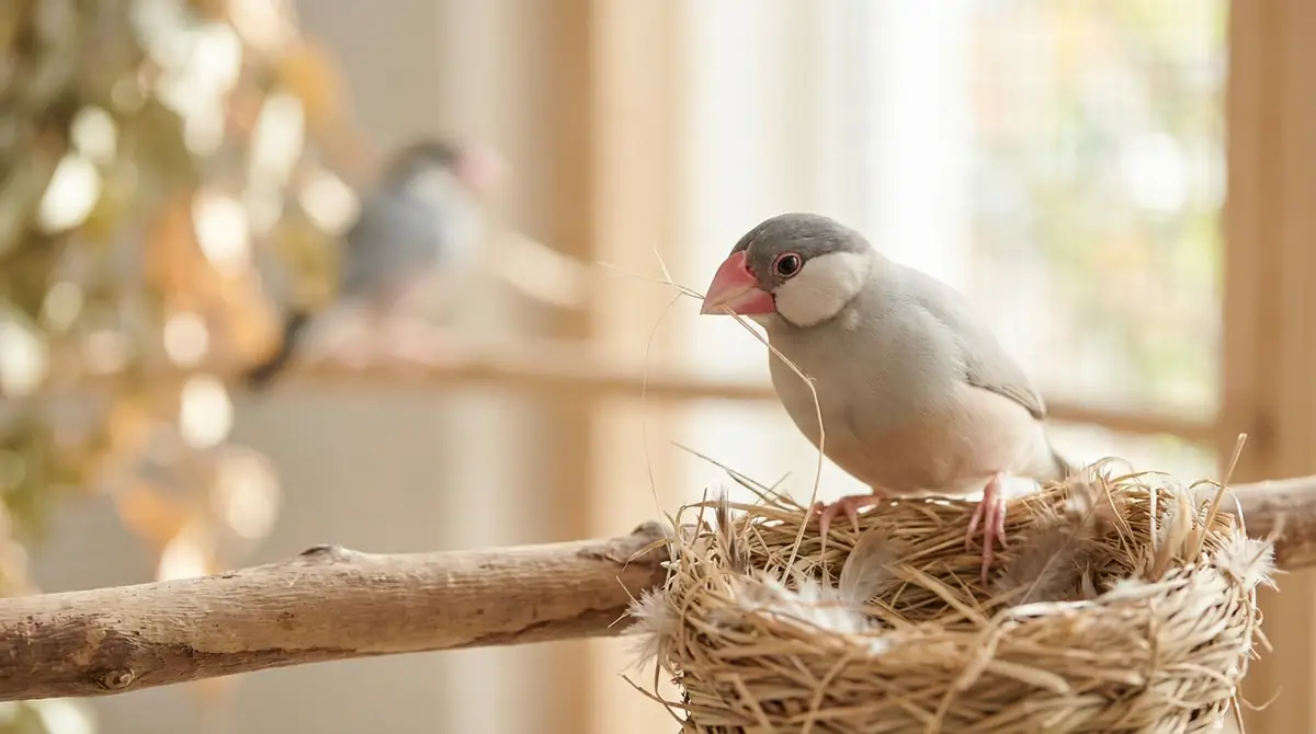 【メス】文鳥の発情期に見られる5つのサイン