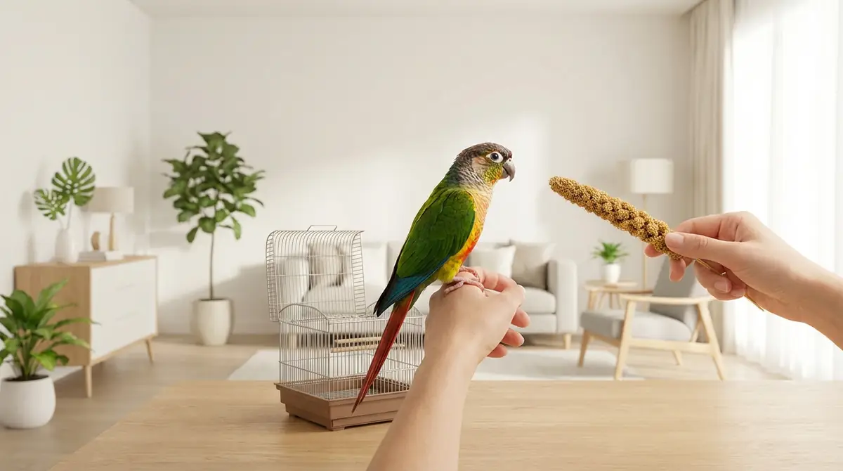 放鳥後にケージへ戻らない!スムーズに戻すコツ