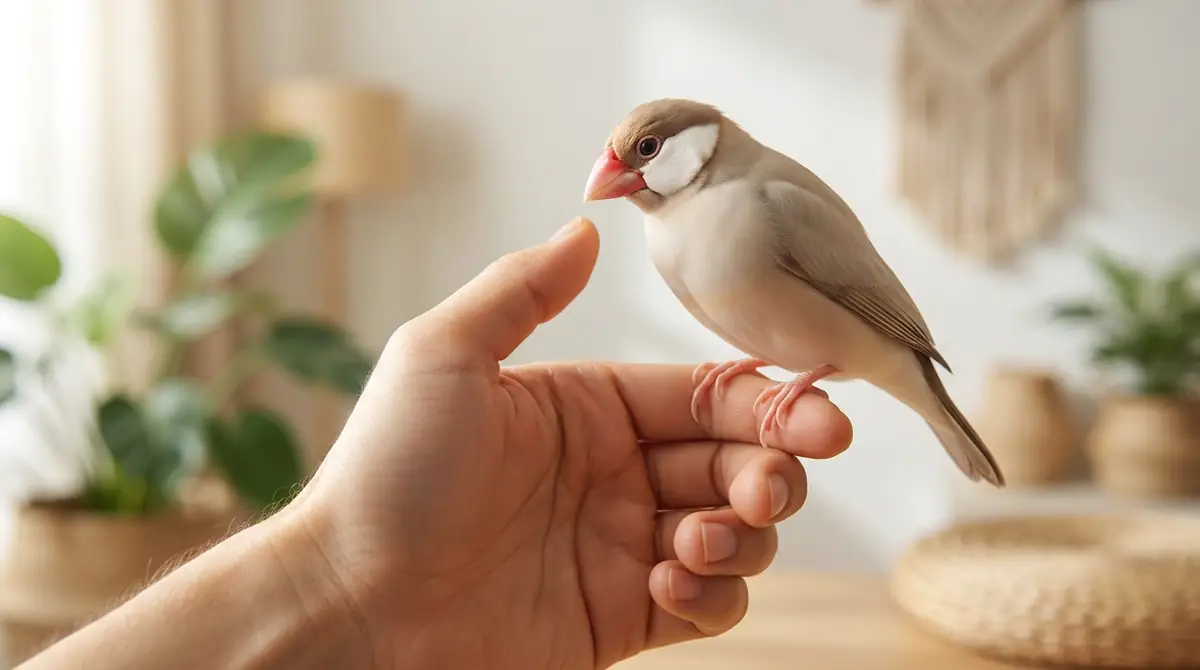 メス文鳥の性格|なつく?懐きやすさと接し方