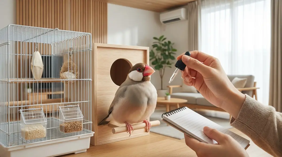 メス文鳥を飼うときの注意点と対処法