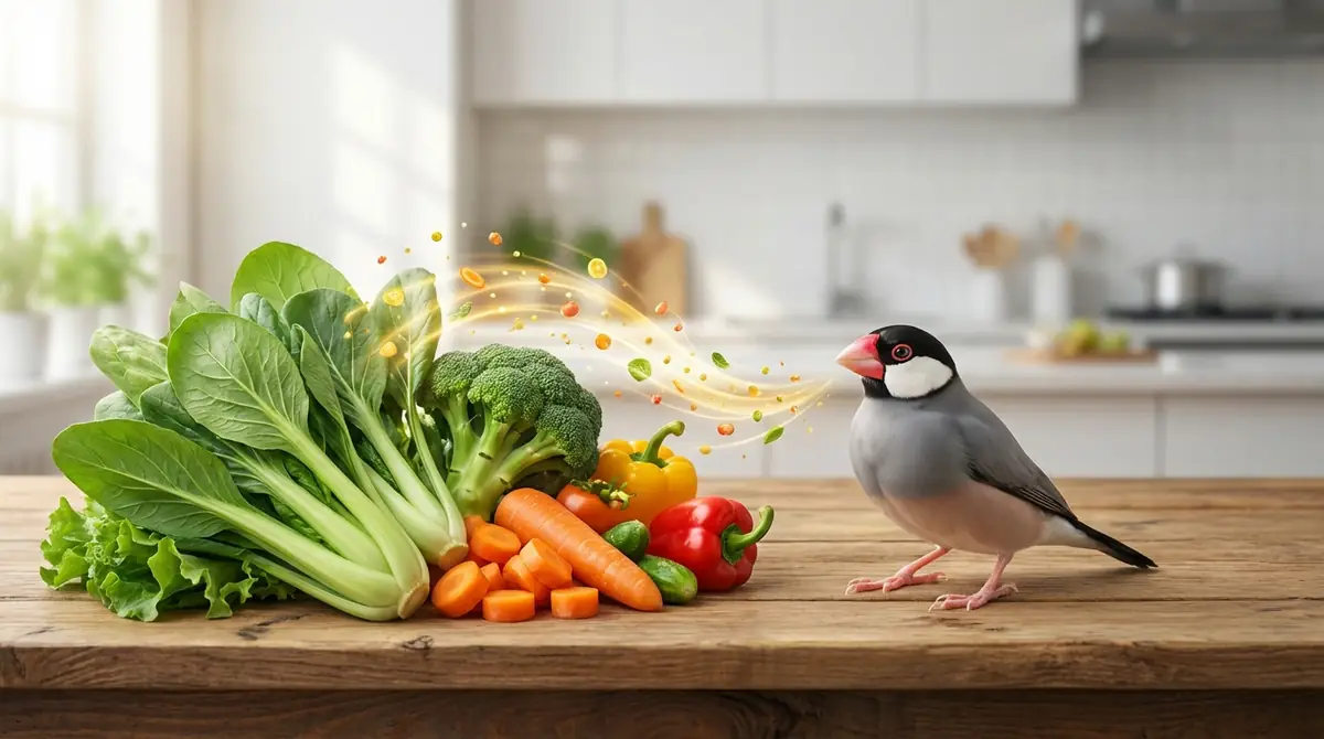 なぜ文鳥に野菜が必要なのか【栄養面から解説】