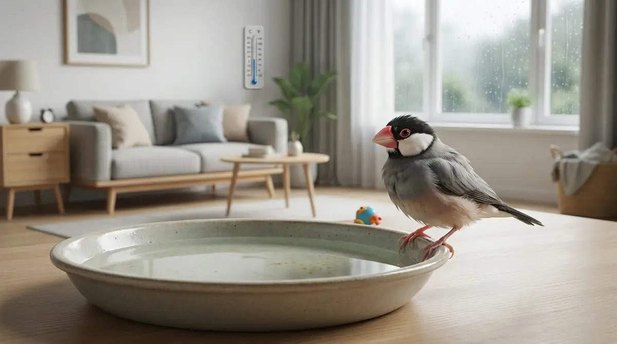 文鳥が水浴びしない5つの原因【チェックリスト付き】