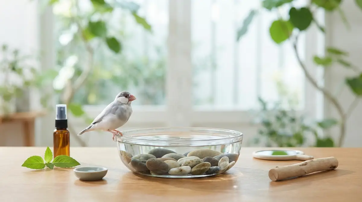 水浴びしない文鳥への対処法5選【無理強いは絶対NG】