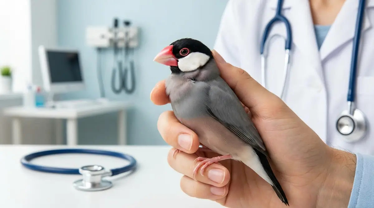 【緊急度チェック】文鳥の甲状腺腫で今すぐ病院に行くべき？