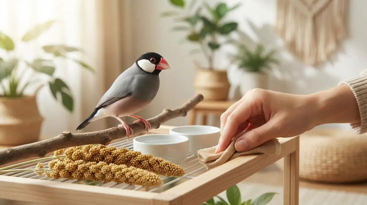 文鳥の下痢を予防する日常ケア