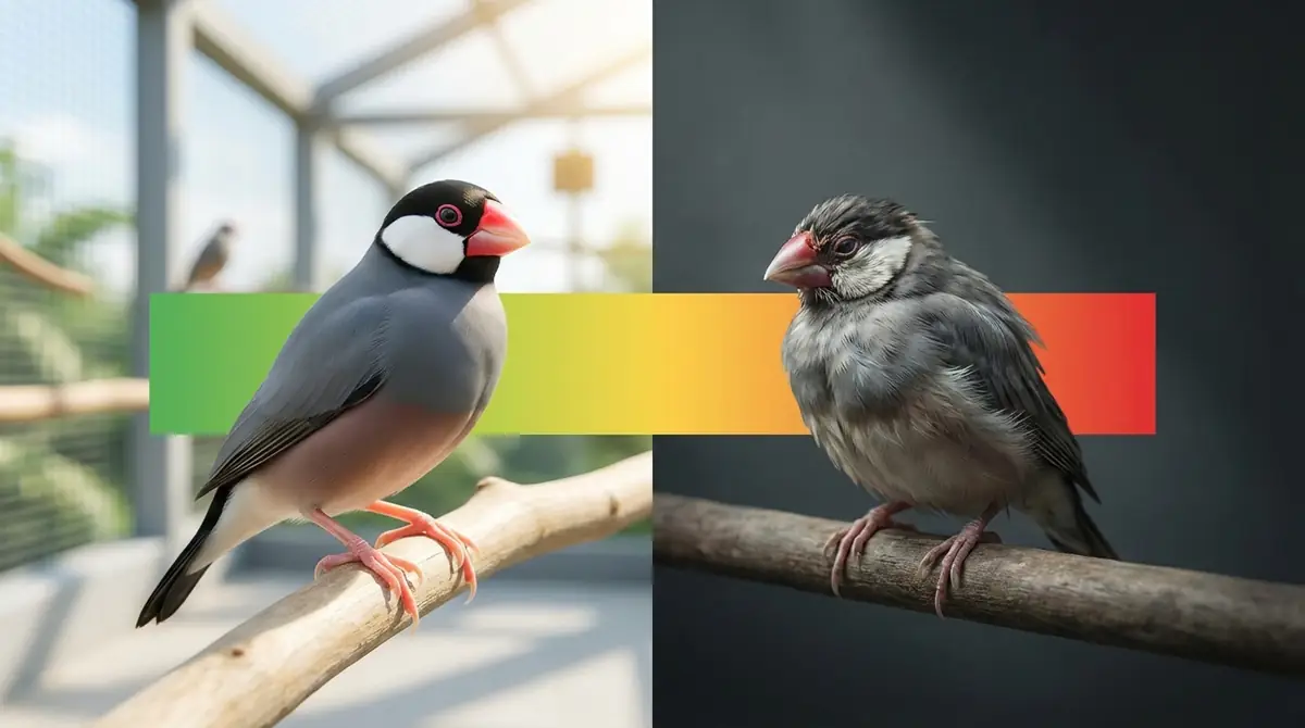 【危険度別】今すぐ確認すべき文鳥の病気サイン