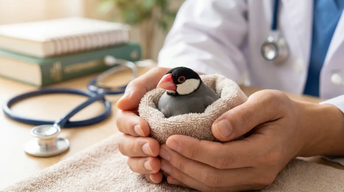 文鳥が病気になったときの正しい対処法