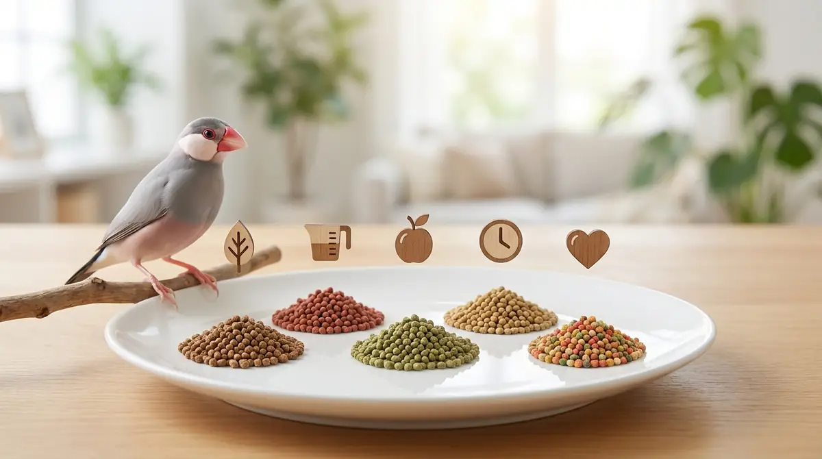 失敗しない文鳥用ペレットの選び方5つのポイント