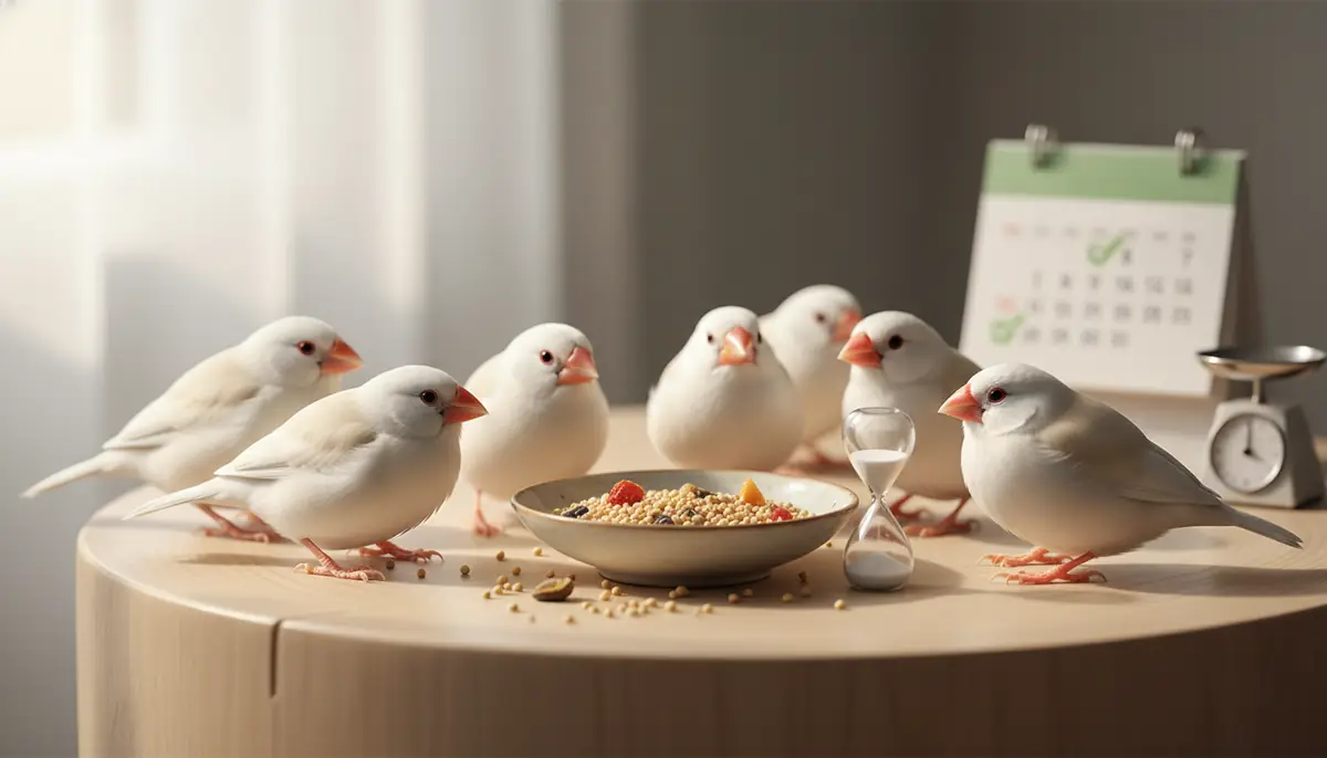 文鳥のおやつはいつから？適切な量と頻度の目安