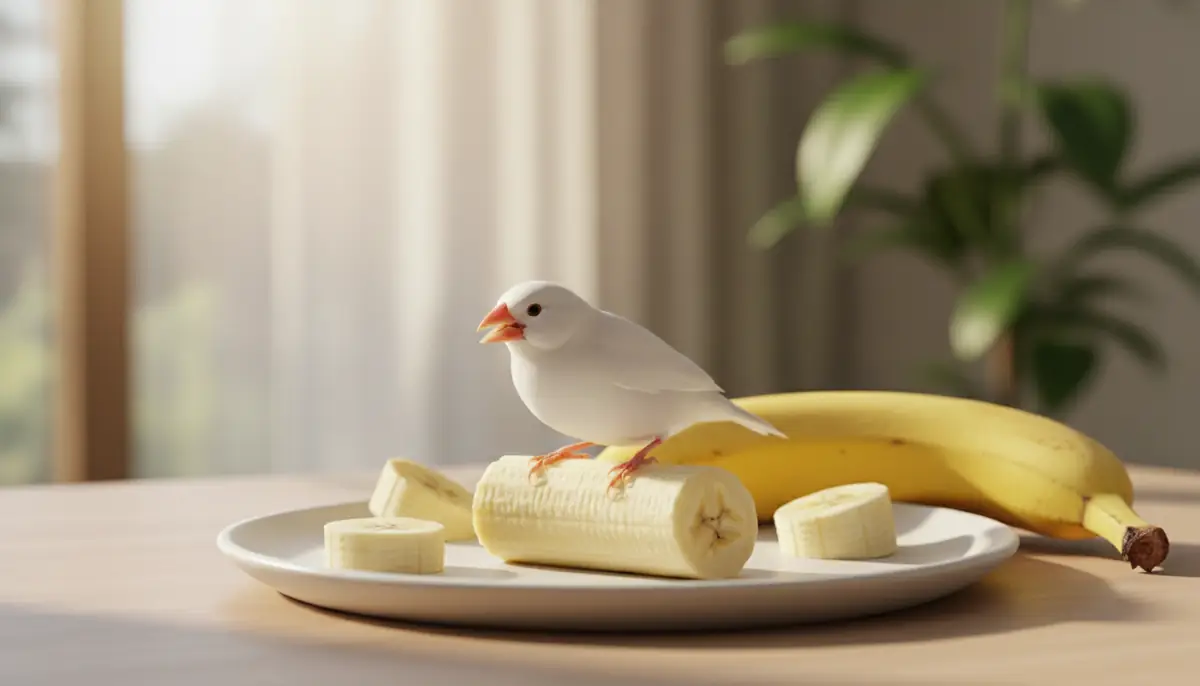 文鳥にバナナを与えても安全な理由
