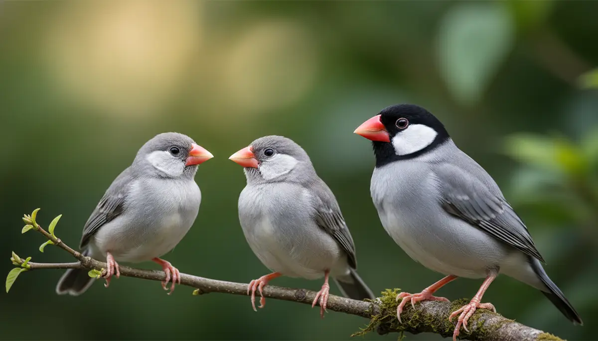 シルバー文鳥の見た目｜羽色・サイズ・成長での変化