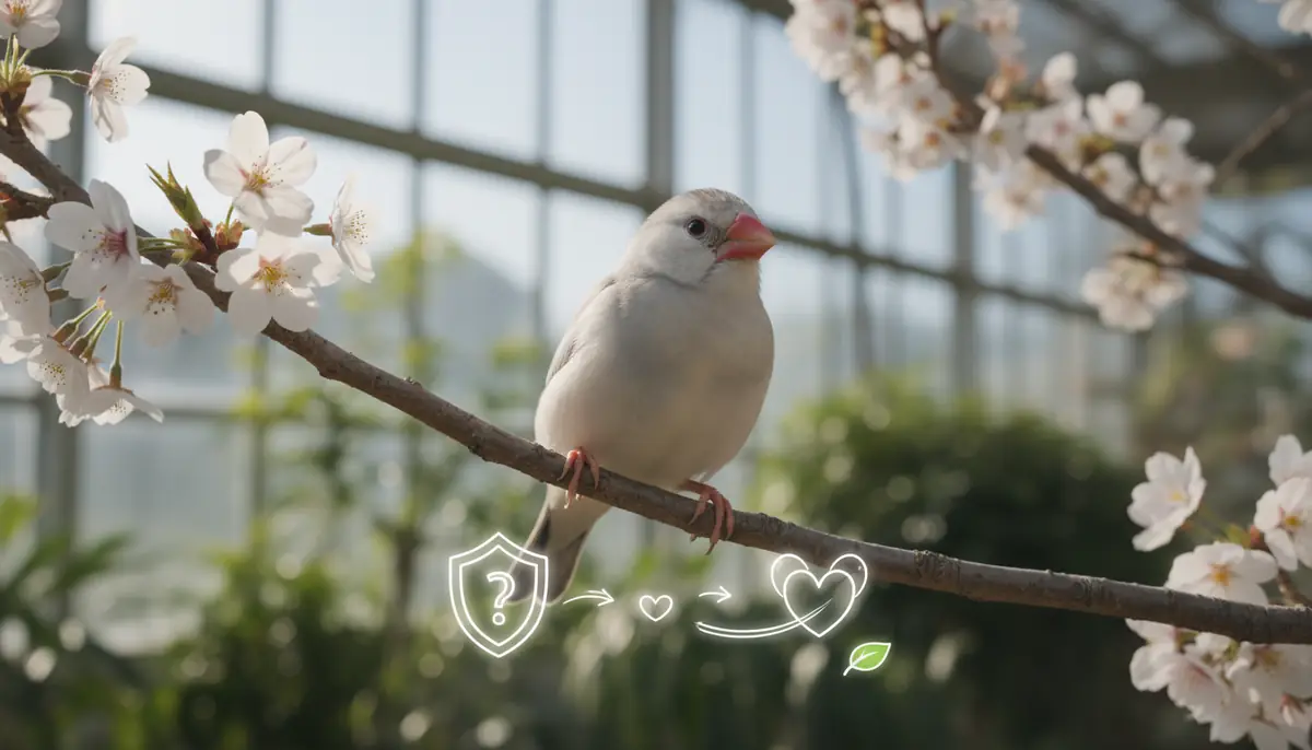 シルバー文鳥は体が弱い？噂の真相と正しい健康管理