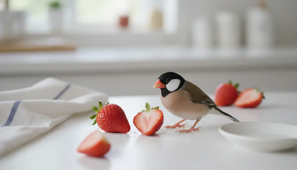 【結論】文鳥にいちごは与えてOK!ただし条件と注意点あり